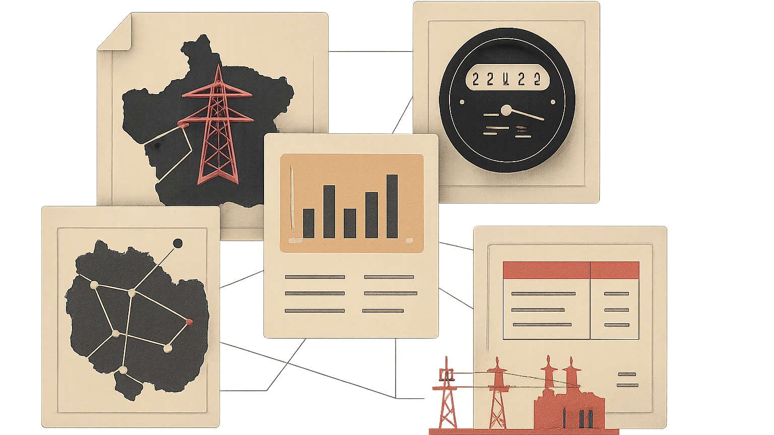 Tematická ilustrace k článku Energetické firmy v Moravskoslezském kraji.