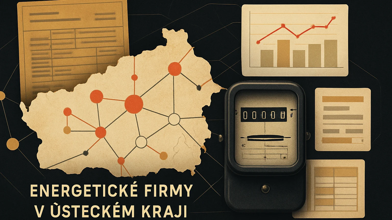 Tematická ilustrace k článku Energetické firmy v Ústeckém kraji.