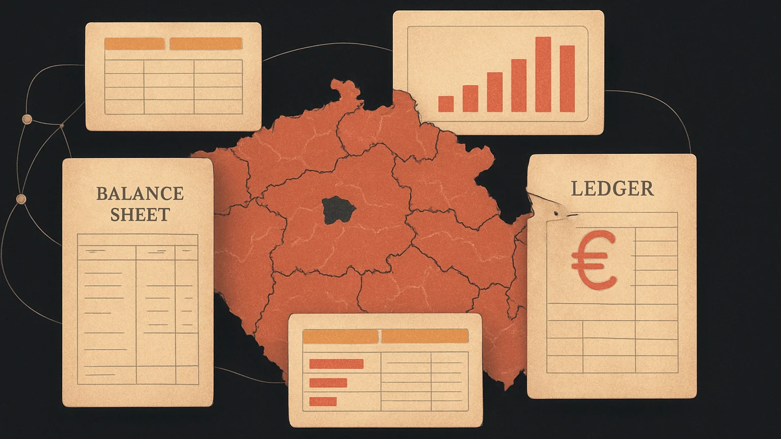 Tematická ilustrace k článku Firmy s nejvyšším kapitálem v regionu Středočeský kraj.