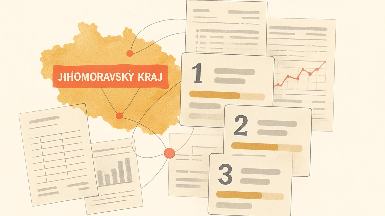 Tematická ilustrace k článku Největší firmy v regionu Jihomoravský kraj.