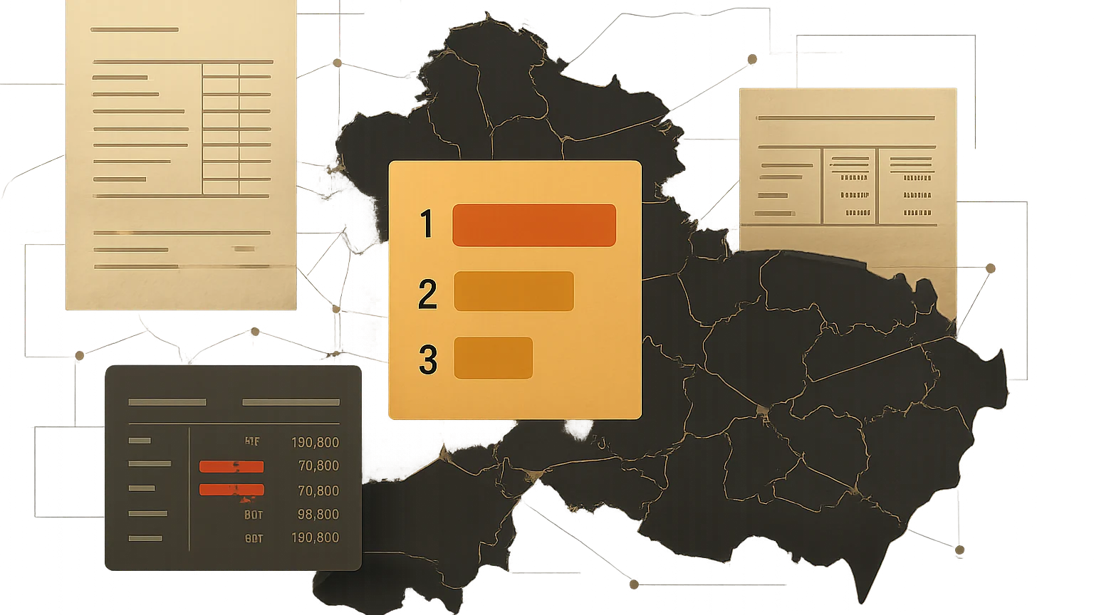 Tematická ilustrace k článku Největší firmy v regionu Kraj Vysočina.