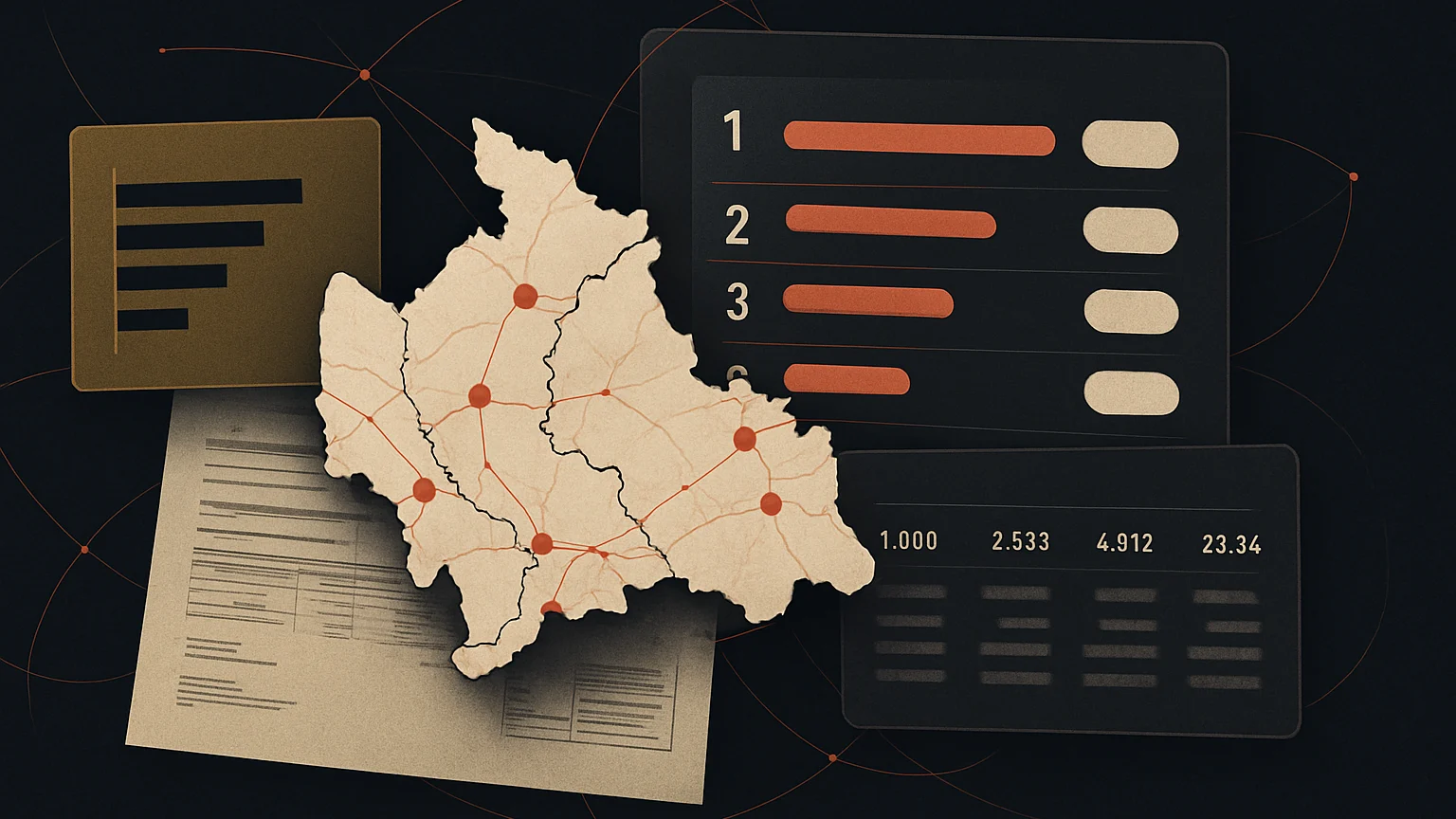 Tematická ilustrace k článku Největší firmy v regionu Moravskoslezský kraj.