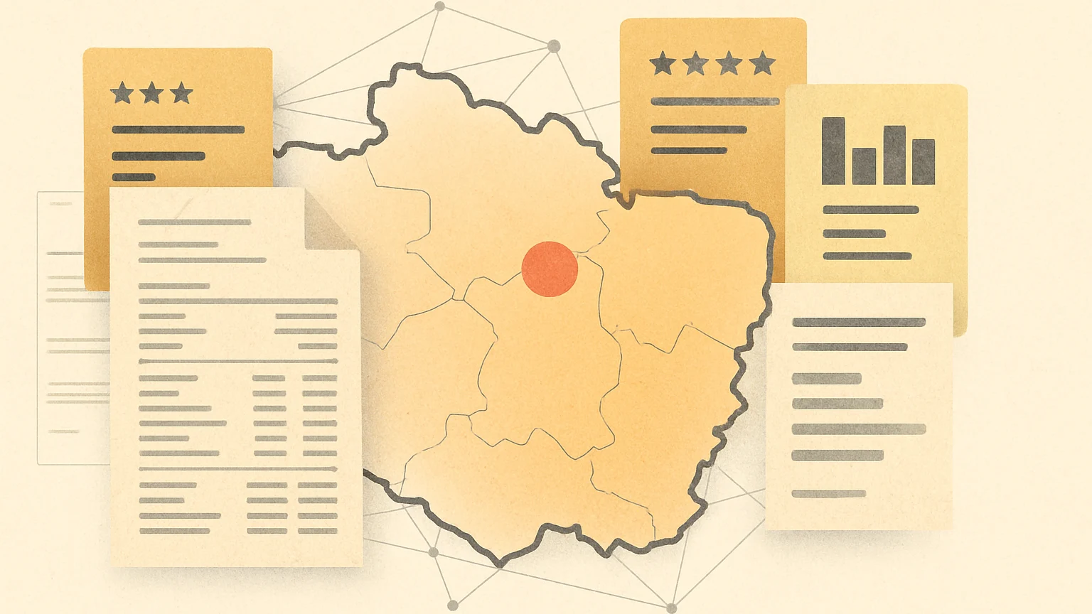 Tematická ilustrace k článku Největší firmy v regionu Pardubický kraj.