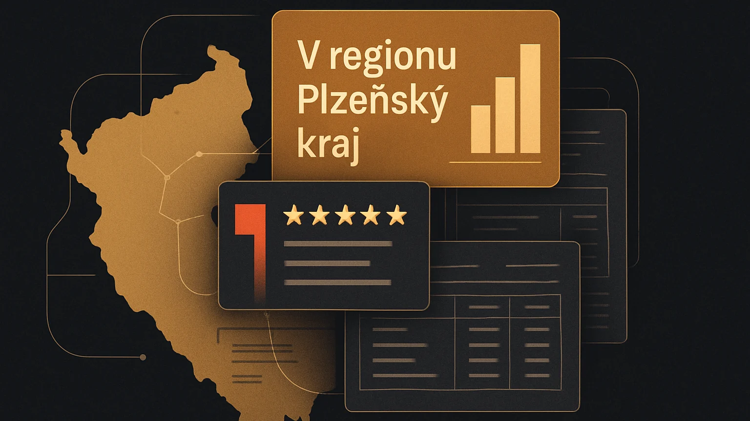 Tematická ilustrace k článku Největší firmy v regionu Plzeňský kraj.