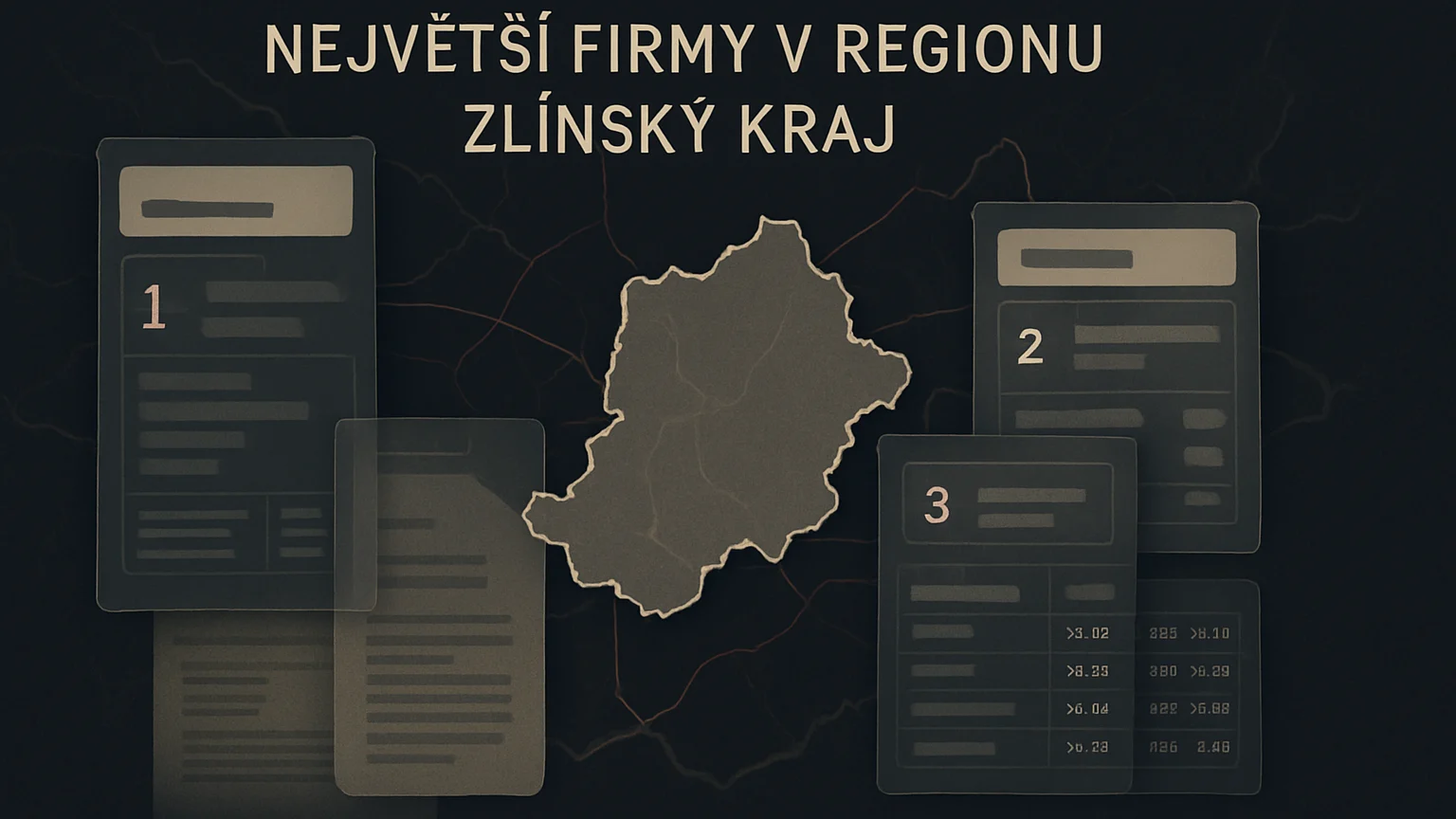 Tematická ilustrace k článku Největší firmy v regionu Zlínský kraj.