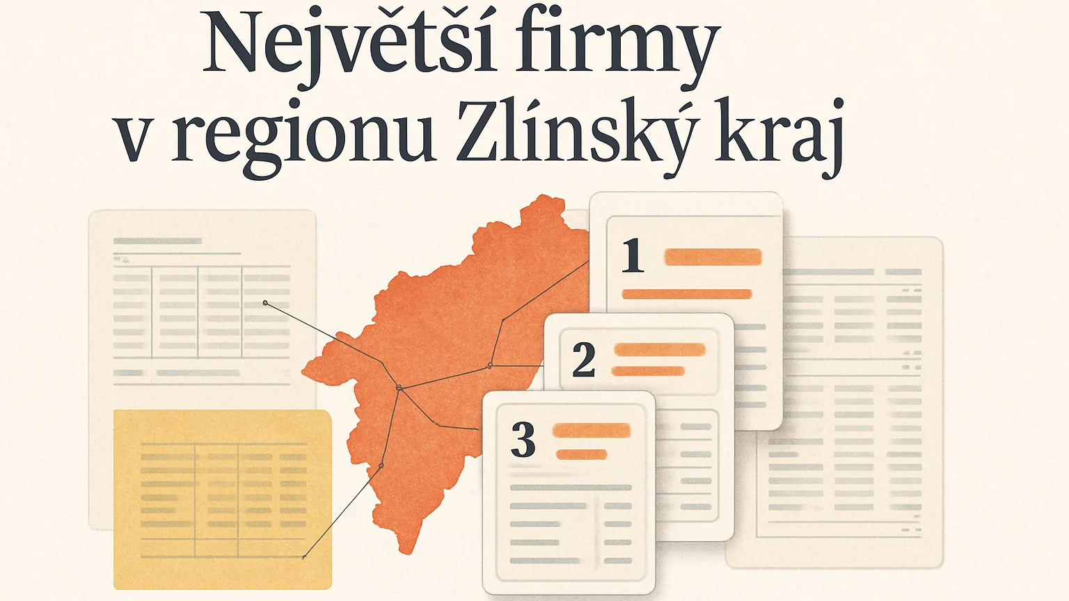 Tematická ilustrace k článku Největší firmy v regionu Zlínský kraj.