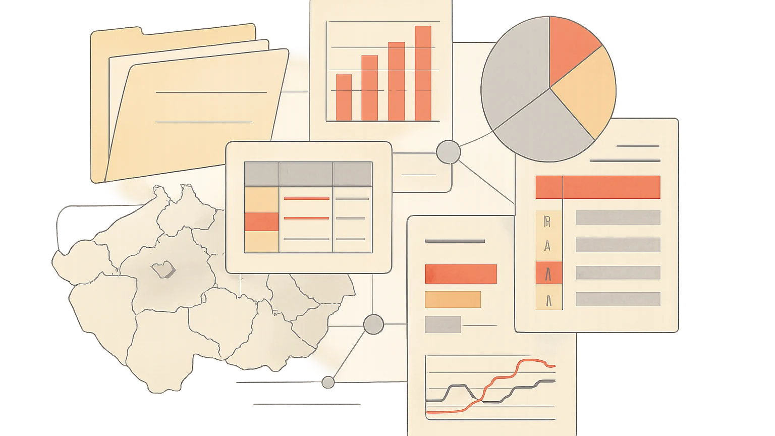 Tematická ilustrace k článku České pojišťovny — přehled — kompletní přehled 2026.